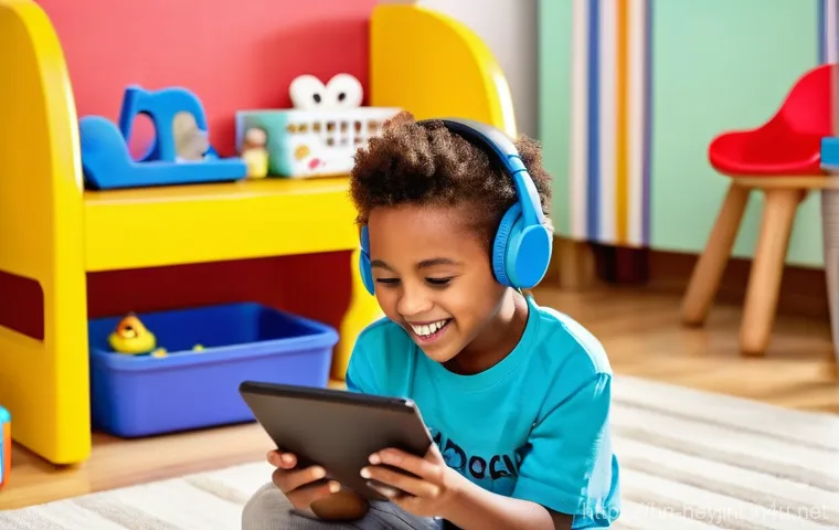 헤이지니 콘텐츠에서의 다양성 - **Prompt 2: Creative Digital Exploration**
    "A vibrant and modern children's workshop space. A 10...